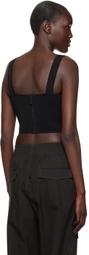 Dion Lee Black Corset Tank Top