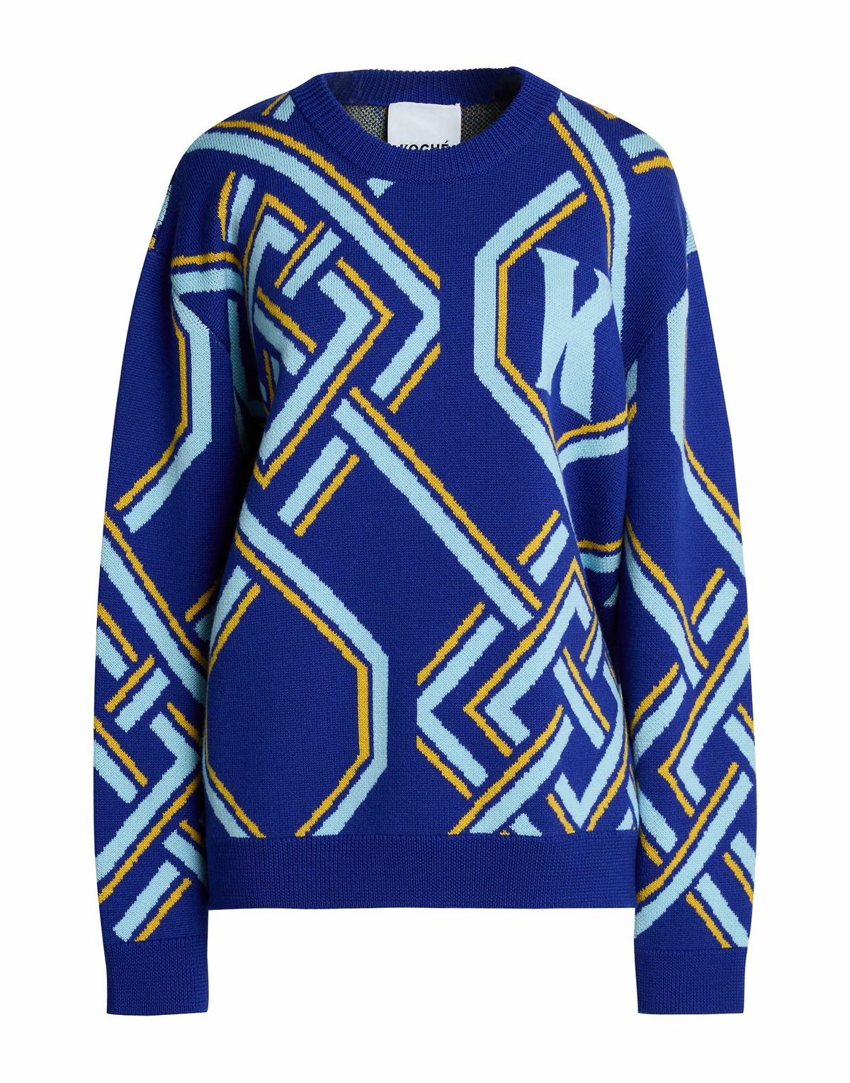 Koché Womens Sweater Bright in Blue