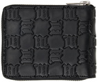 MISBHV Black Embossed Wallet