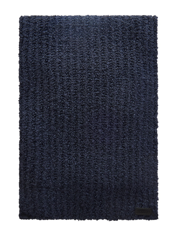 Photo: Canali - Ribbed Wool and Silk-Blend Bouclé Scarf
