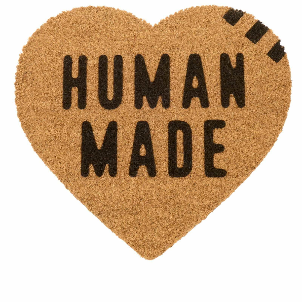 Human Made Men's Heart Rug in Beige 