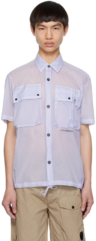 Photo: C.P. Company Purple Light Shirt