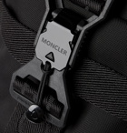 Moncler - Argens Webbing-Trimmed Ripstop Backpack - Black