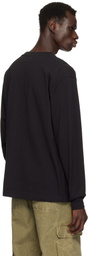 John Elliott Black LS University T-shirt