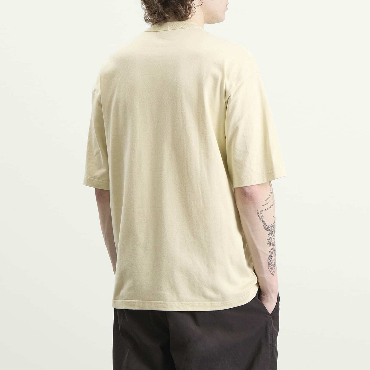 Armor-Lux Men's Heavyweight Pocket T-Shirt in Gravel