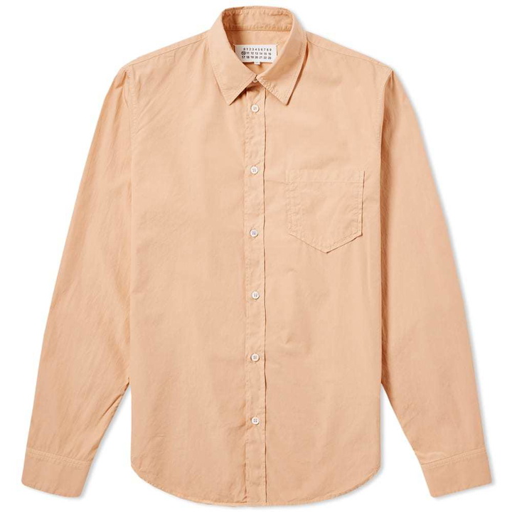 Photo: Maison Margiela 10 Long Sleeve Poplin Shirt Pink