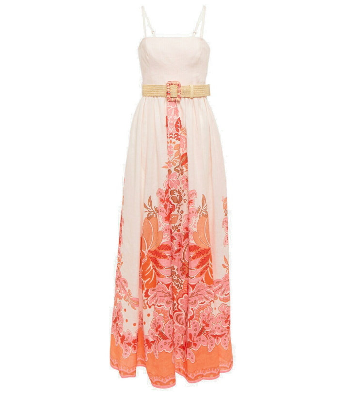 Photo: Zimmermann - Violet floral linen maxi dress