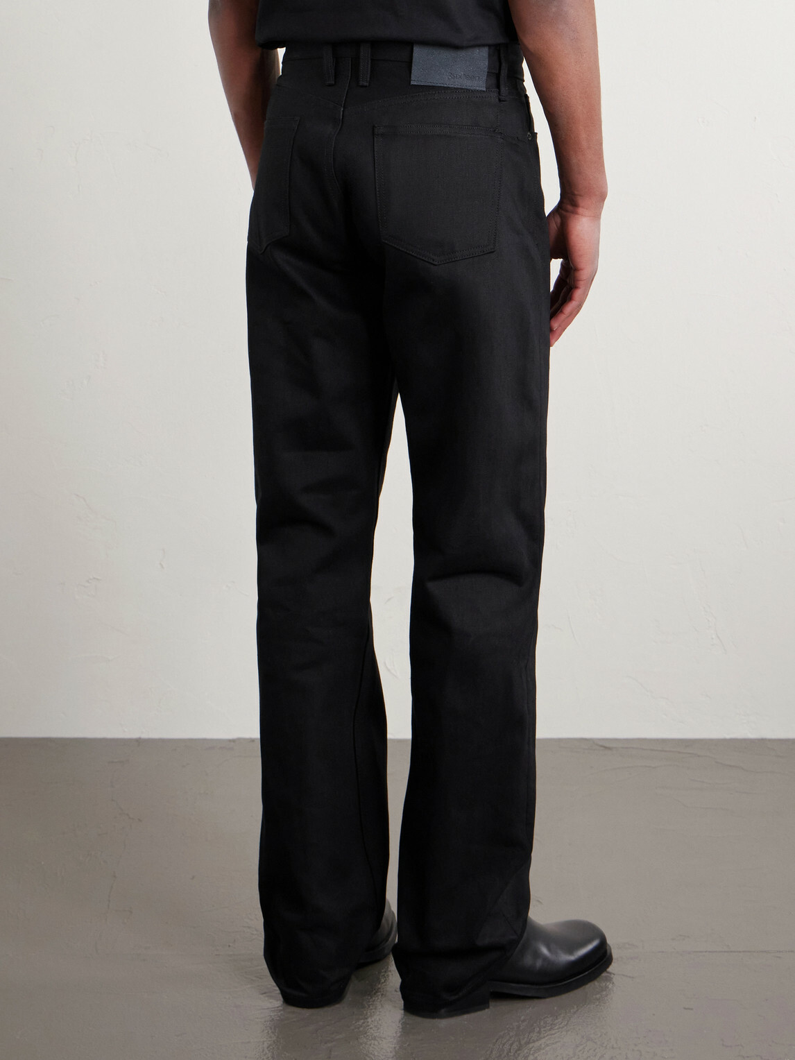 3sixteen - RS-220x Relaxed Straight-Leg Selvedge Jeans - Black