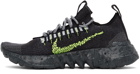 Nike Black & Grey Space Hippie 01 Sneakers