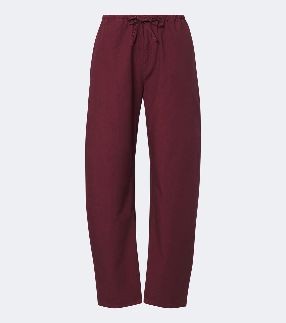 Leset Kyoto cotton wide-leg pants
