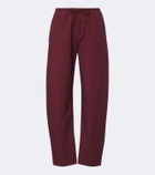 Leset Kyoto cotton wide-leg pants