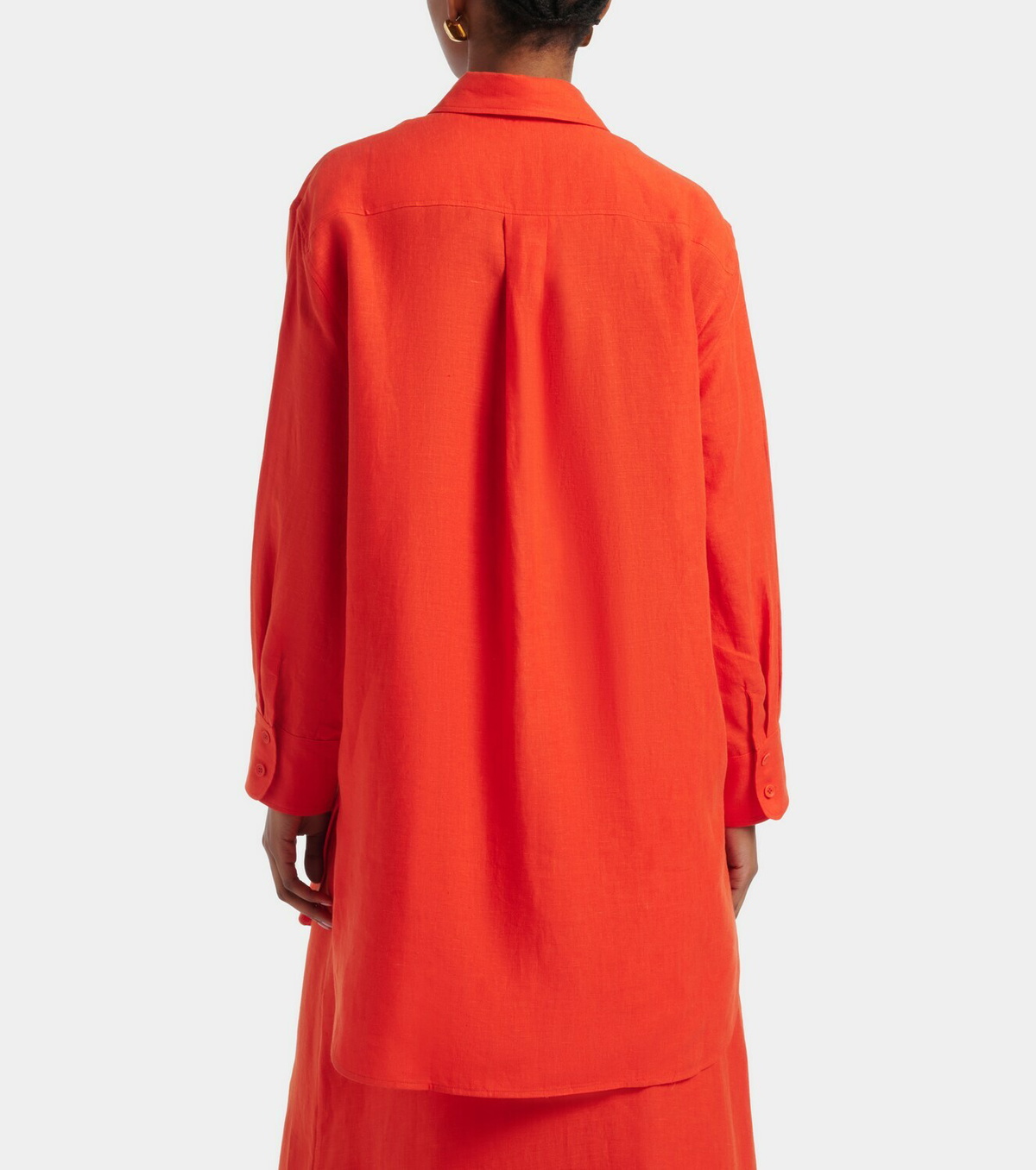 Eres Mignonnette oversized linen shirt