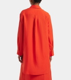 Eres Mignonnette oversized linen shirt