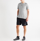 Nike Training - Logo-Print Jersey T-Shirt - Gray