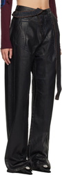 Ottolinger Brown Glazed Baggy Jeans