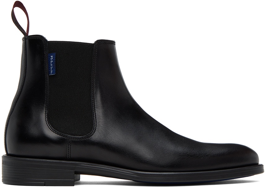 Photo: PS by Paul Smith Black Cedric Chelsea Boots