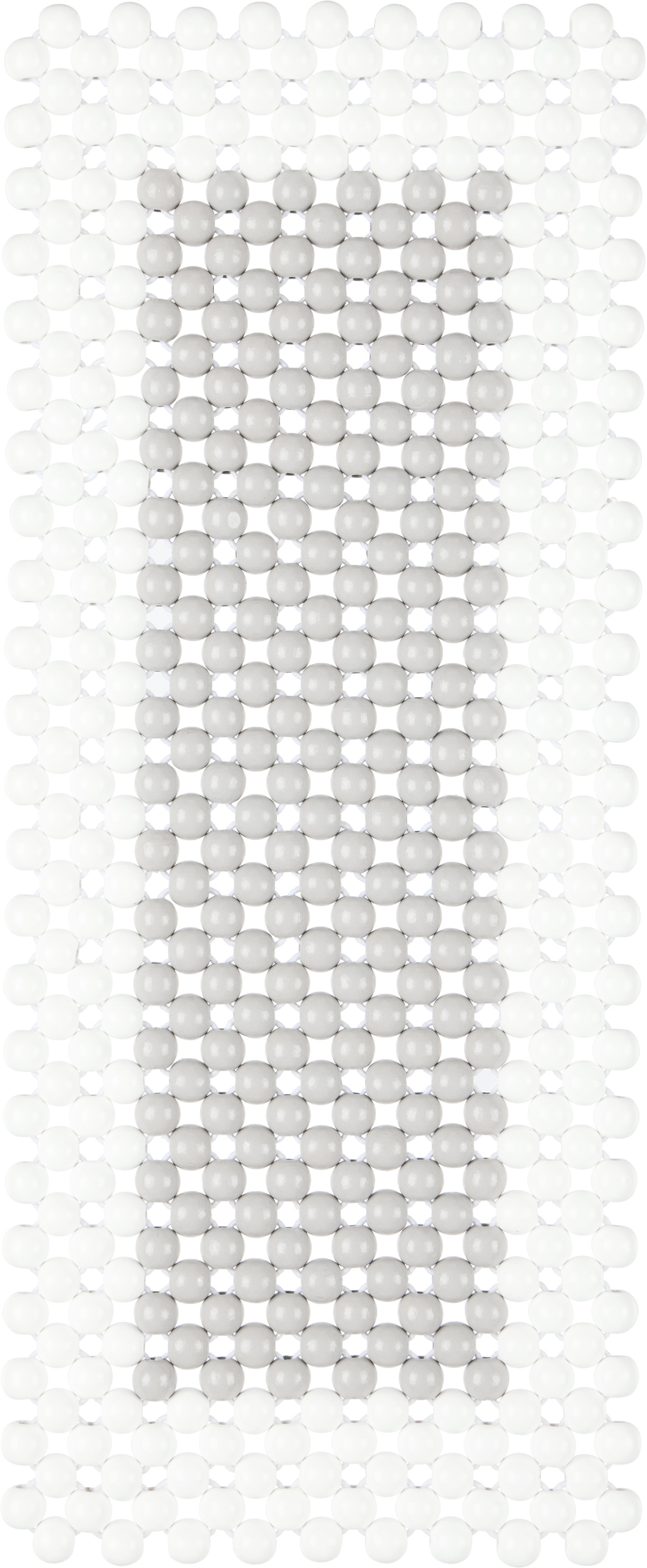 Pien Studios Gray & White Chalk Runner Coaster
