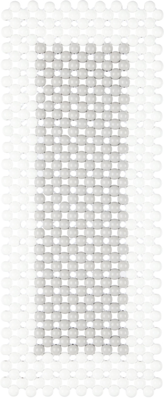 Photo: Pien Studios Gray & White Chalk Runner Coaster