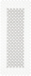 Pien Studios Gray & White Chalk Runner Coaster