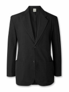 SSAM - Cotton and Silk-Blend Blazer - Gray