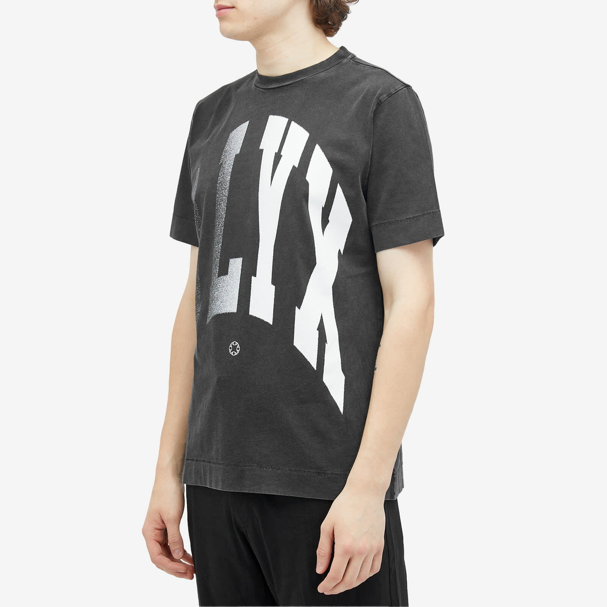 1017 ALYX 9SM Men's Alyx Logo Graphic T-Shirt in Washed Black 1017