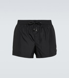 Dolce&Gabbana Embellished swim shorts