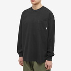 WTAPS Men's Long Sleeve All 01 T-Shirt in Black