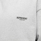 Represent Men's Owners Club Hoody in Light Grey Marl