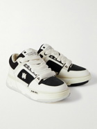 AMIRI - MA-1 Leather, Nubuck and Mesh Sneakers - White