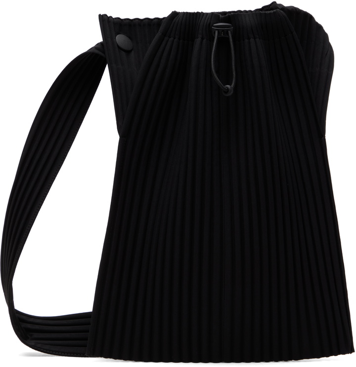 Photo: HOMME PLISSÉ ISSEY MIYAKE Black Pocket Bag