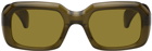 JACQUES MARIE MAGE Green Limited Edition Aldo Sunglasses