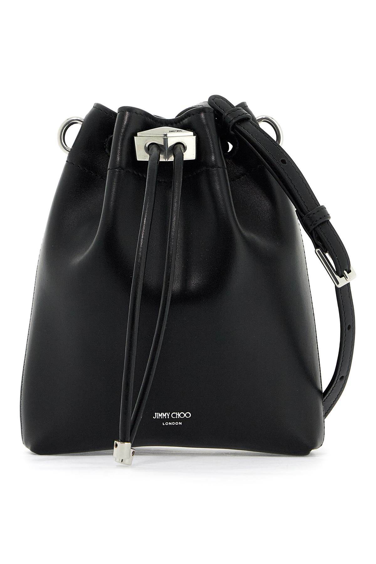 JIMMY CHOO bon bon bucket n/s shoulder bag Black Jimmy Choo