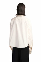 Ami Alexandre Mattiussi Shirt In Beige Cotton