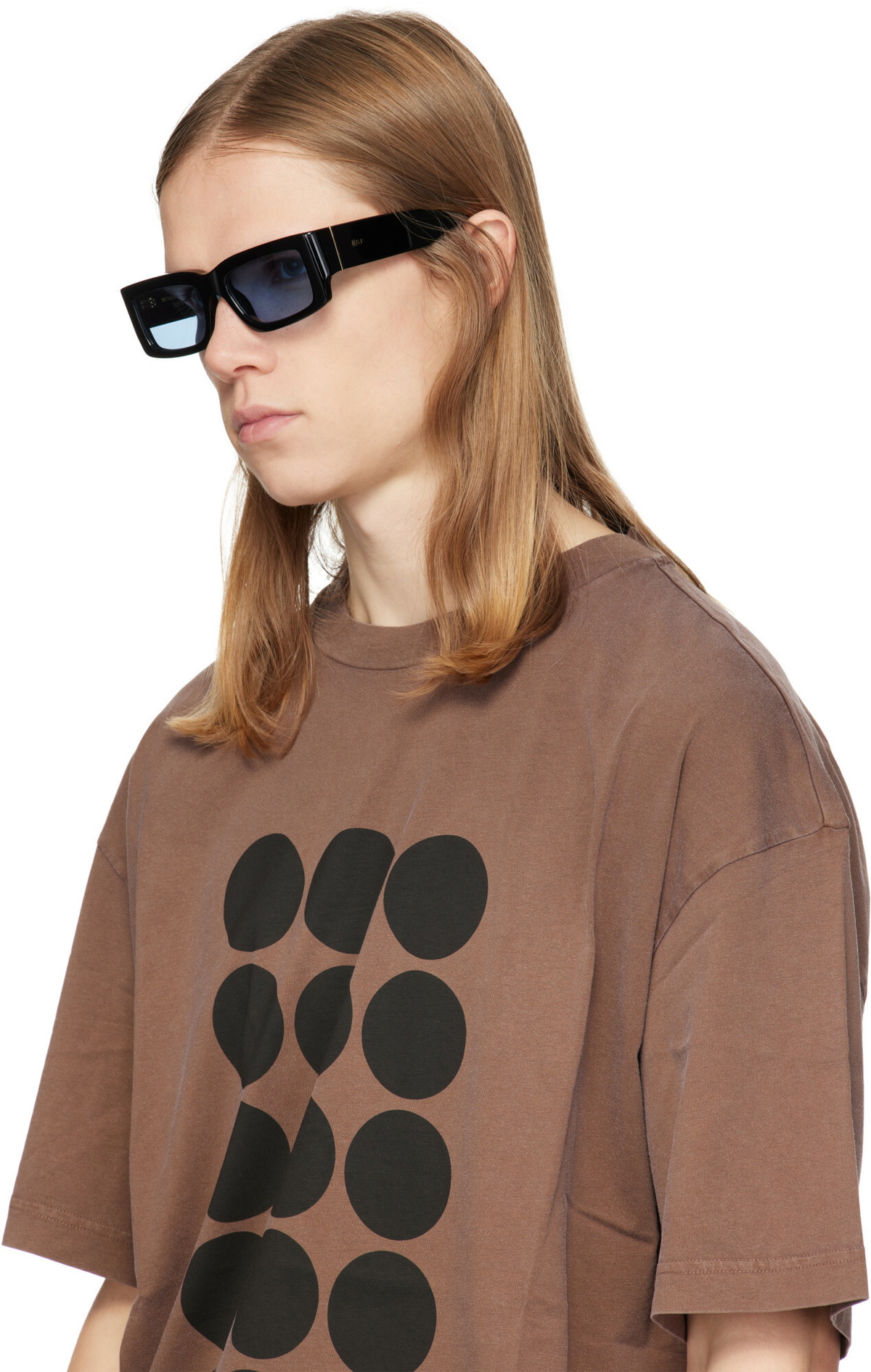 RETROSUPERFUTURE Black Notte Sunglasses