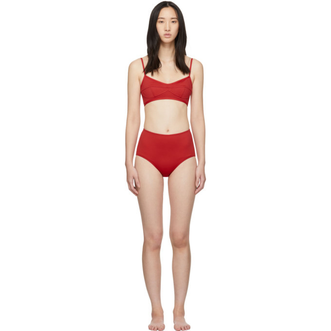 Photo: Her Line Red Suzy Classic High-Rise Bikini