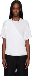 POST ARCHIVE FACTION (PAF) White Drifter T-shirt