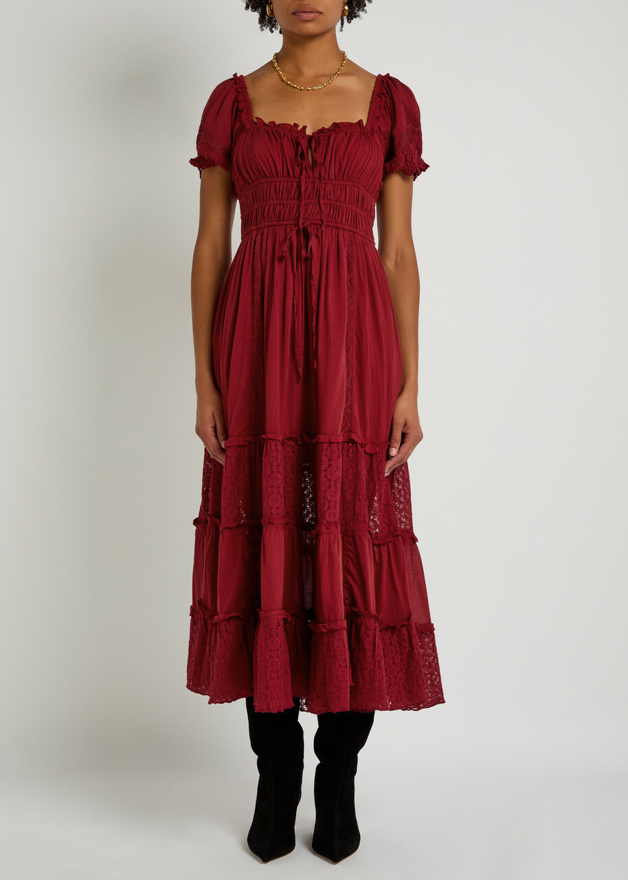 Free People Burgundy