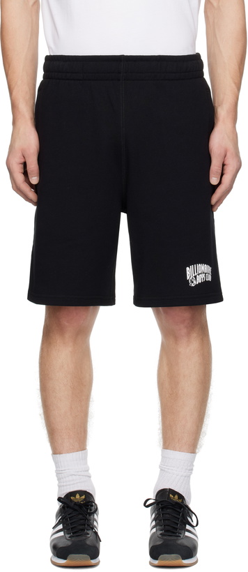 Photo: Billionaire Boys Club Black Small Arch Logo Shorts