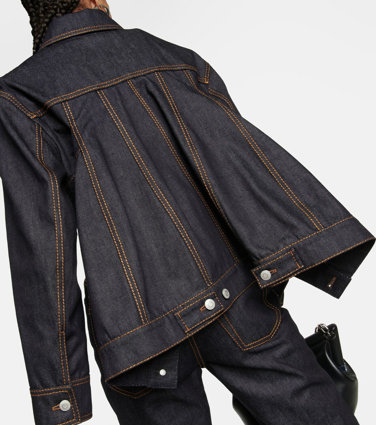 Alexander McQueen Deconstructed denim jacket Alexander McQueen