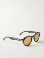 TOM FORD - Thomas-02 Round-Frame Tortoiseshell Acetate Sunglasses - Tortoiseshell