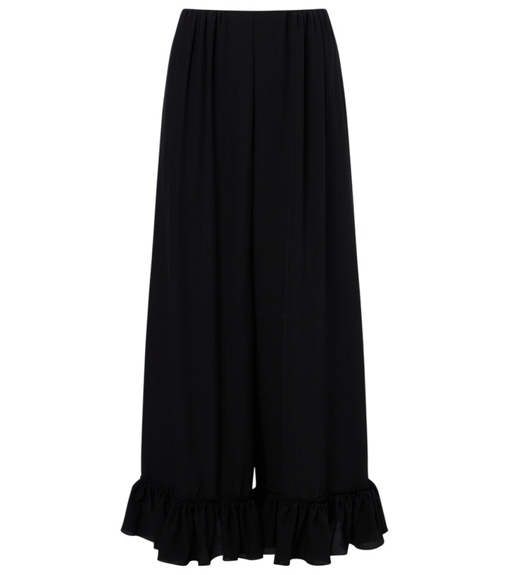 Photo: Chloé Silk crêpe de chine wide-leg pants