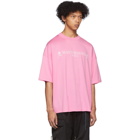 mastermind WORLD Pink Carbon Copy T-Shirt