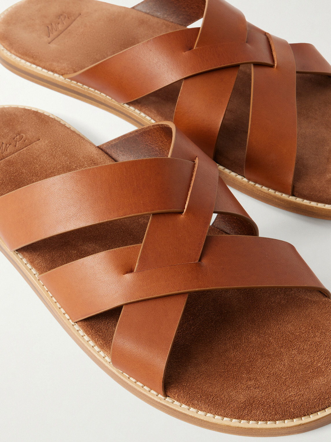 Mr P. - Leather Sandal - Brown