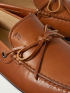 Tod's - City Gommino Leather Driving Shoes - Brown