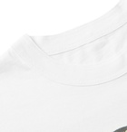 Sacai - Printed Cotton-Jersey T-Shirt - White