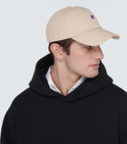 Acne Studios Micro Face cotton baseball cap