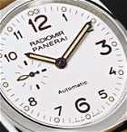 Panerai - Radiomir 1940 3 Days Automatic Acciaio 42mm Stainless Steel and Leather Watch, Ref. No. PAM00655 - White