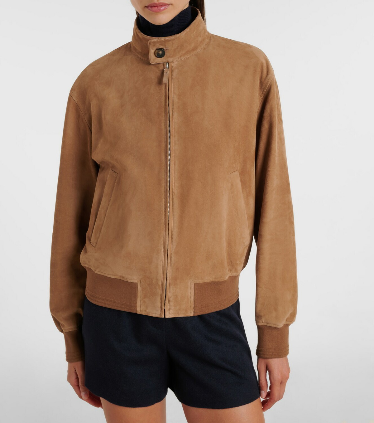 Tod's Suede bomber jacket