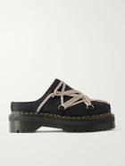 Rick Owens - Dr Martens Leather Mules - Black