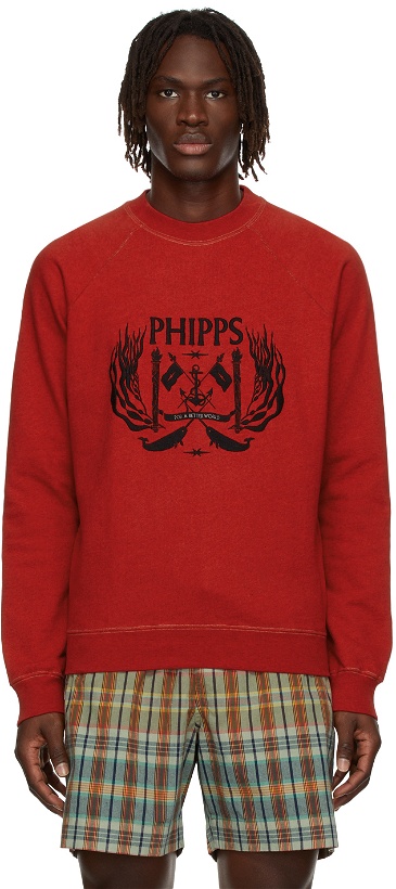 Photo: Phipps Red Pirate Sweatshirt